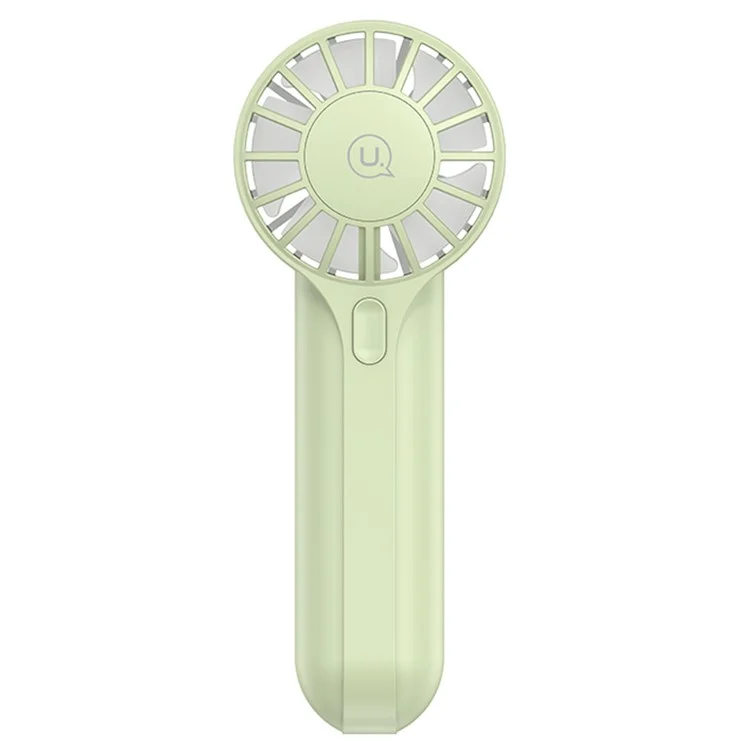 USAMS ZB288 Handheld Fan High Speed Desk Fan USB Recargable Portable Ventilador de Enfriamiento - Verde