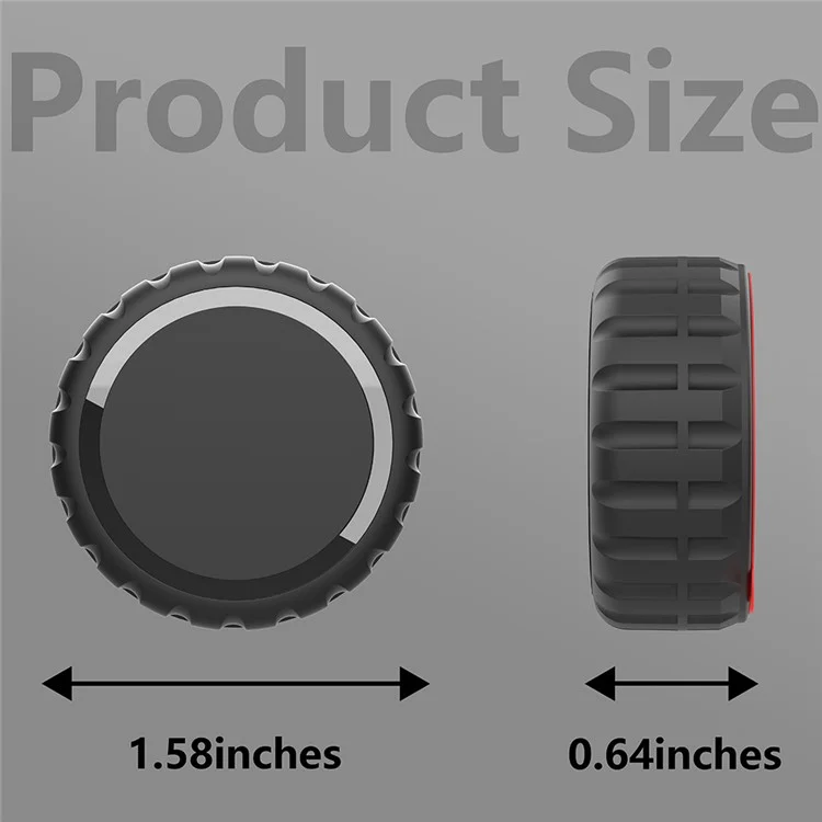 4Pezzi per Apple AirTag Bluetooth Tracker Adesivo Custodia protettiva in PC impermeabile