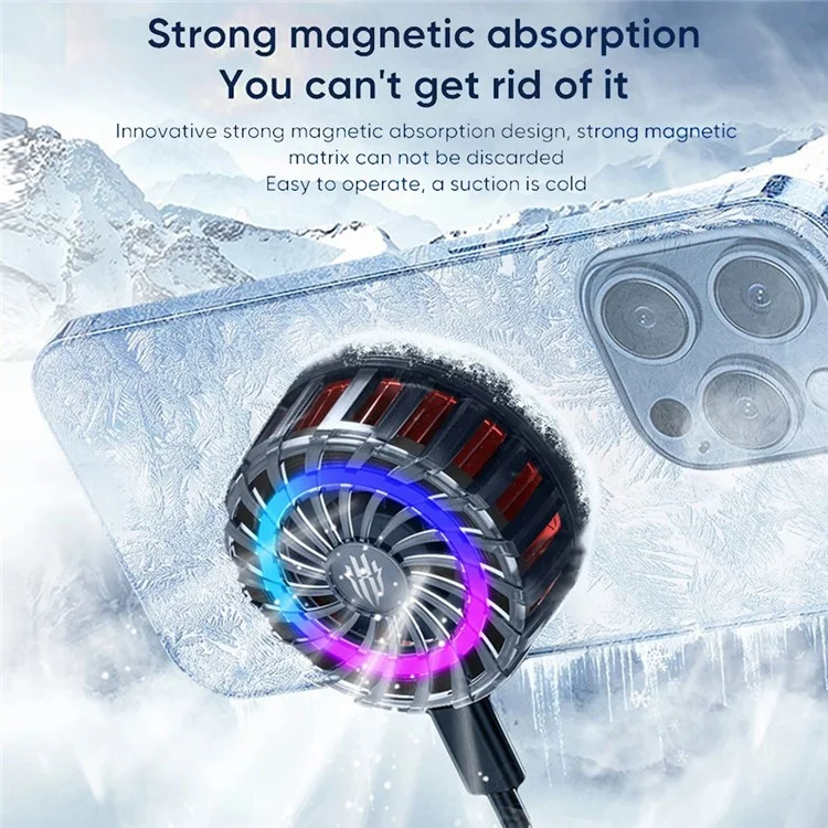 REDMAGIC 4 Pro PA3116 Radiateur magnétique 27W Refroidisseur à semi-conducteurs pour téléphone portable