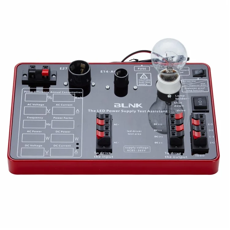 Детектор тока-напряжения BLNK LED Light Power Supply, 10 типов данных, 8A - Евровилка