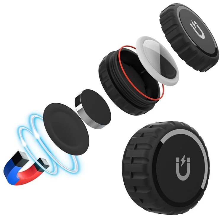 Per Apple Airtag Bluetooth Tracker Adesivo Impermeabile PC Custodia Protettiva