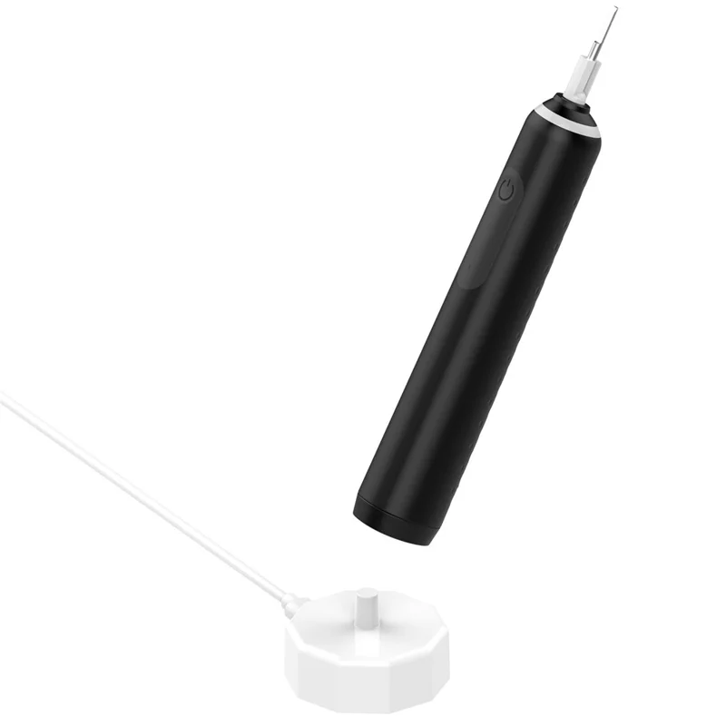 Toothbrush Charger for Braun Oral-B Wireless Charging Base with USB to Type-C Cable - White