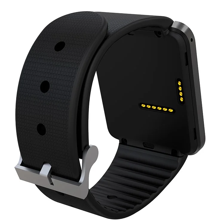 Uwatch U11 Bluetooth Smart Watch Phone Support iOS Android with Pedometer Sleep Monitor Anti-theft Compass Function - Grey