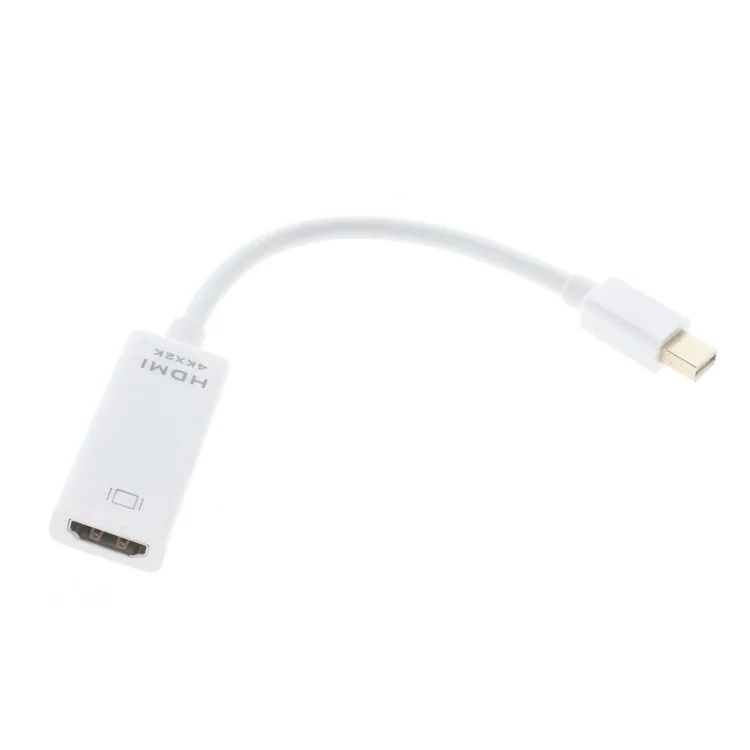 4K x 2K Mini Displayport Male to HDMI Female Adapter Cable Support 3D, Length: 8.2cm