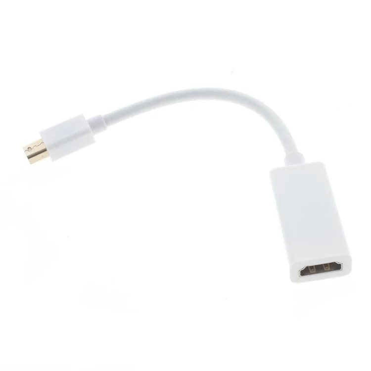4K x 2K Mini Displayport Male to HDMI Female Adapter Cable Support 3D, Length: 8.2cm