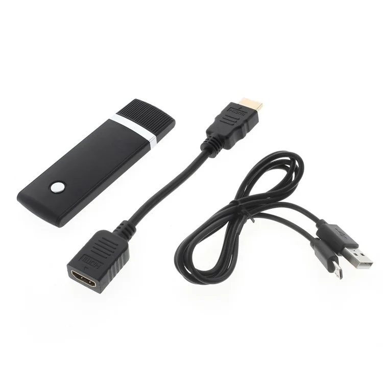 Wireless HDMI Display Dongle Adapter Streaming Media Player TV Stick, Support Airplay / Miracast / DLNA