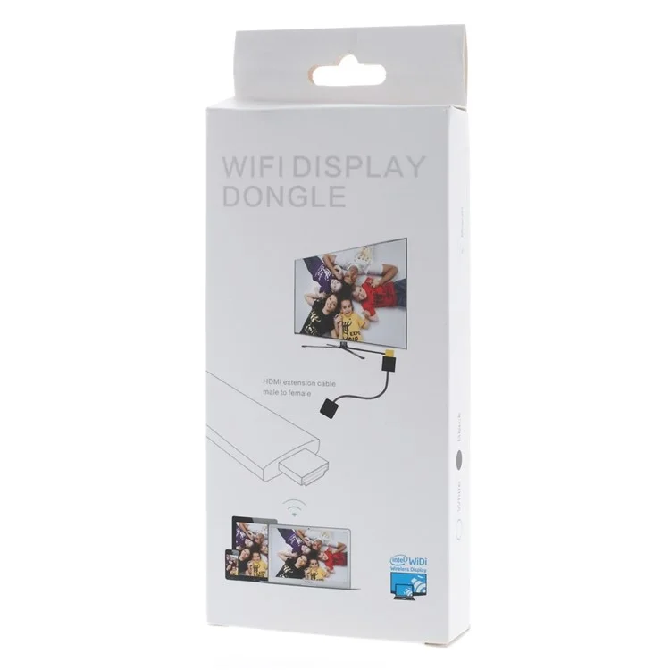 Wireless HDMI Display Dongle Adapter Streaming Media Player TV Stick, Support Airplay / Miracast / DLNA