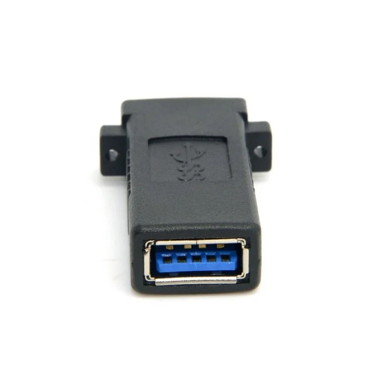 U3-258 USB 3.0 A Female to A Female Extension Keystone Jack Coupler Adapter for Wall Plate Panel USB Cable