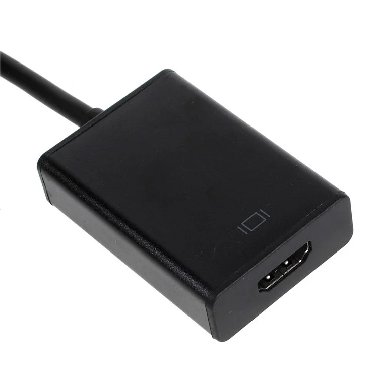 1080P VGA to HDMI USB Powered Converter TV HDTV AV Video Audio Cable
