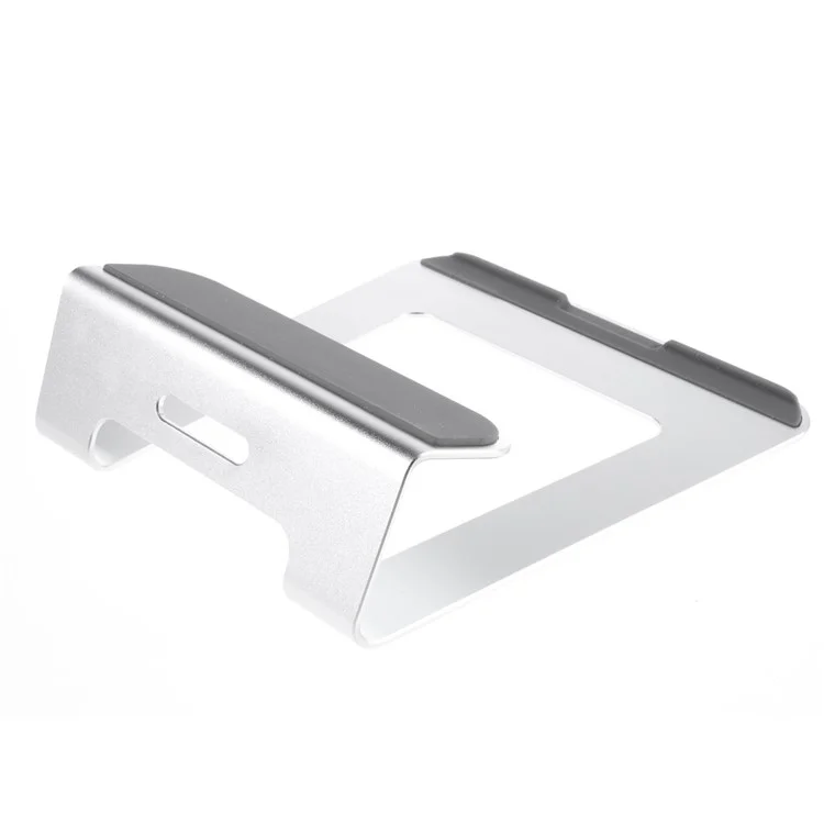 Aluminum Alloy Laptop Stand for Apple Samsung Sony etc Notebooks - Silver Color