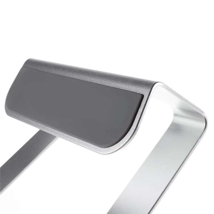 Aluminum Alloy Laptop Stand for Apple Samsung Sony etc Notebooks - Silver Color