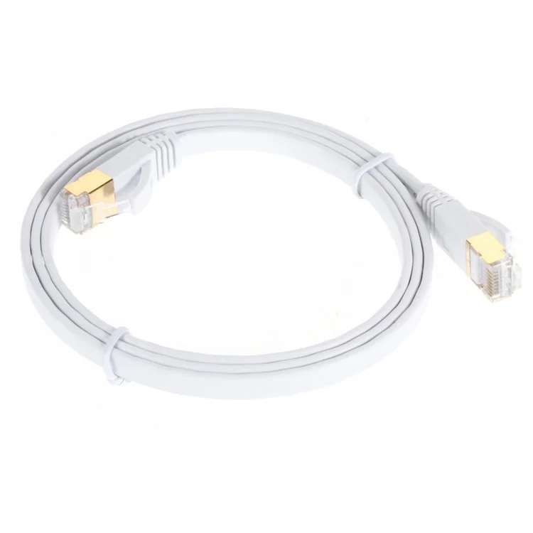 Cavo patch Ethernet piatto da 10 Gigabit CAT-7 da 1 m