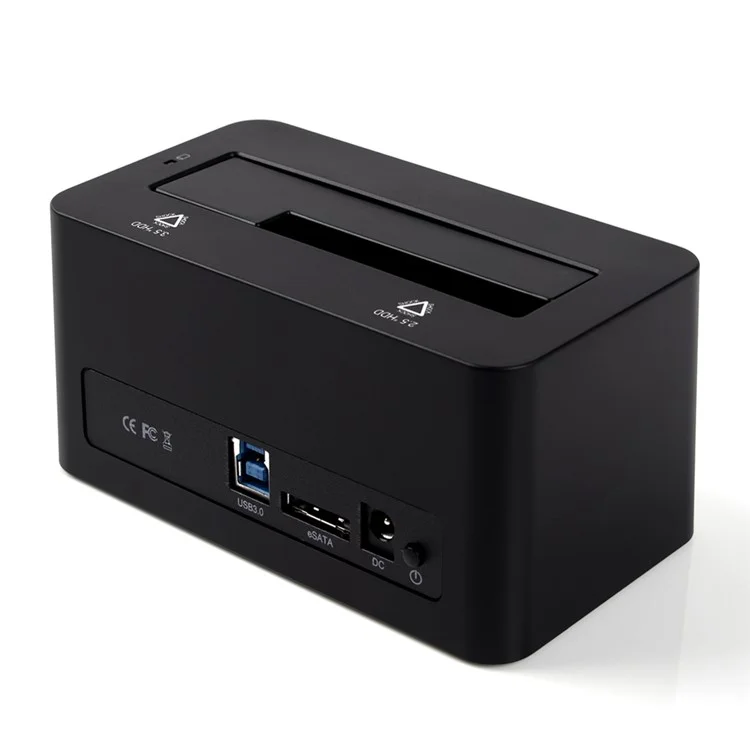 ORICO SuperSpeed USB3.0 SATA Hard Drive Docking Station 1-Bay for 2.5 / 3.5 inch HDD & SSD (6619US3) - US Plug