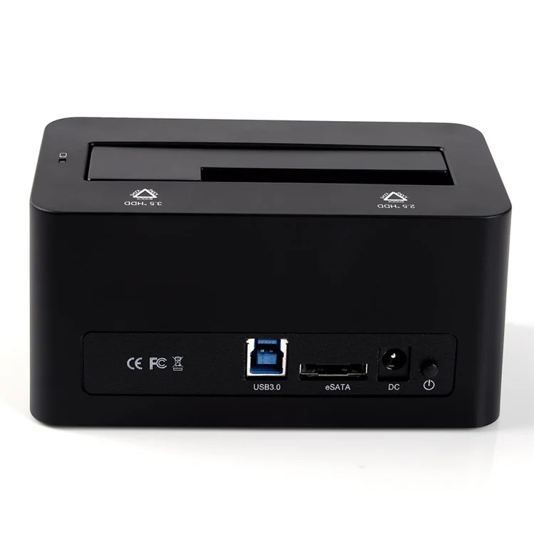 ORICO SuperSpeed USB3.0 SATA Hard Drive Docking Station 1-Bay for 2.5 / 3.5 inch HDD & SSD (6619US3) - US Plug