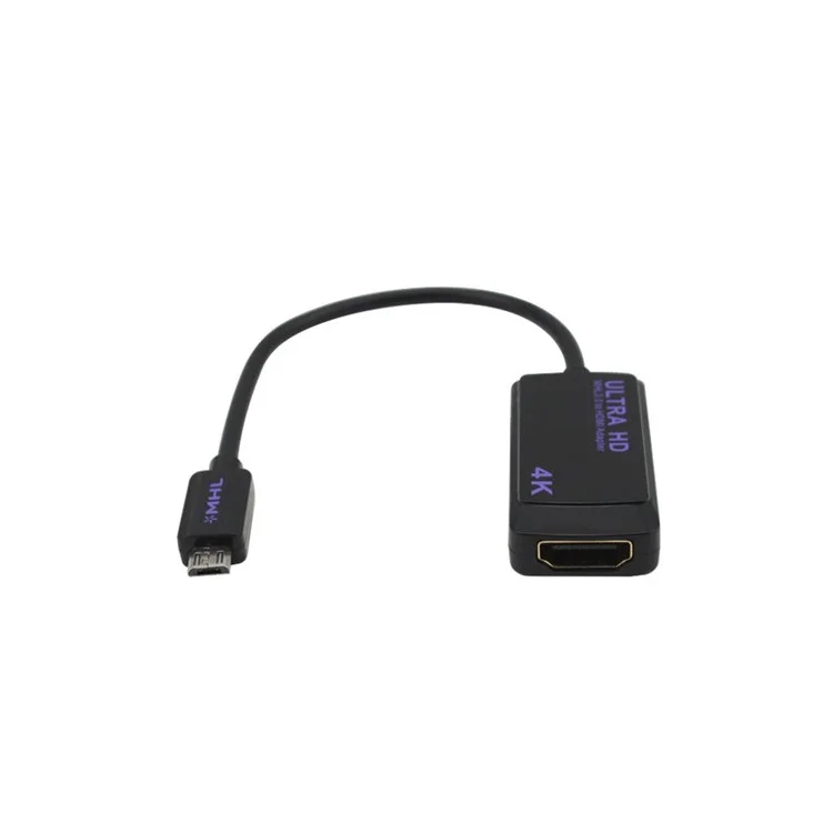 4K*2K Micro USB MHL3.0 to Female HDMI Ultra HDTV Adapter for Galaxy Note 4 / Xperia Z3 Z2