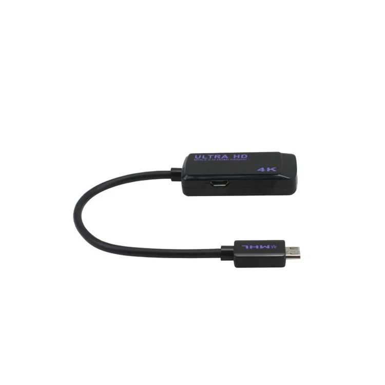 4K*2K Micro USB MHL3.0 to Female HDMI Ultra HDTV Adapter for Galaxy Note 4 / Xperia Z3 Z2
