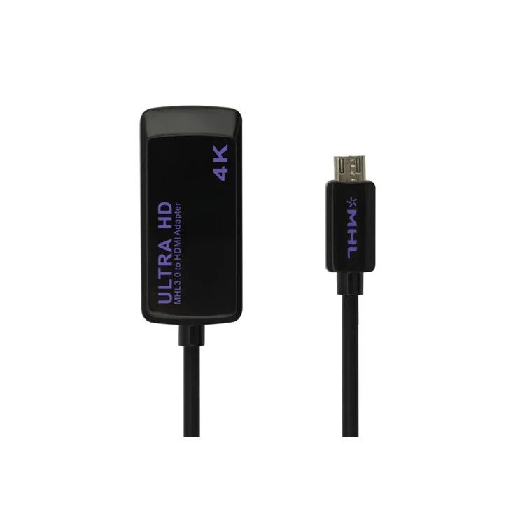 4K*2K Micro USB MHL3.0 to Female HDMI Ultra HDTV Adapter for Galaxy Note 4 / Xperia Z3 Z2