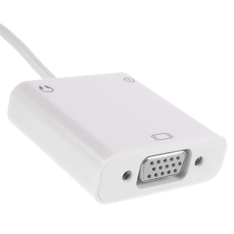 Micro USB MHL to VGA Adapter + Micro 5-pin to 11-pin Adapter + 3.5mm Audio Cable Kit
