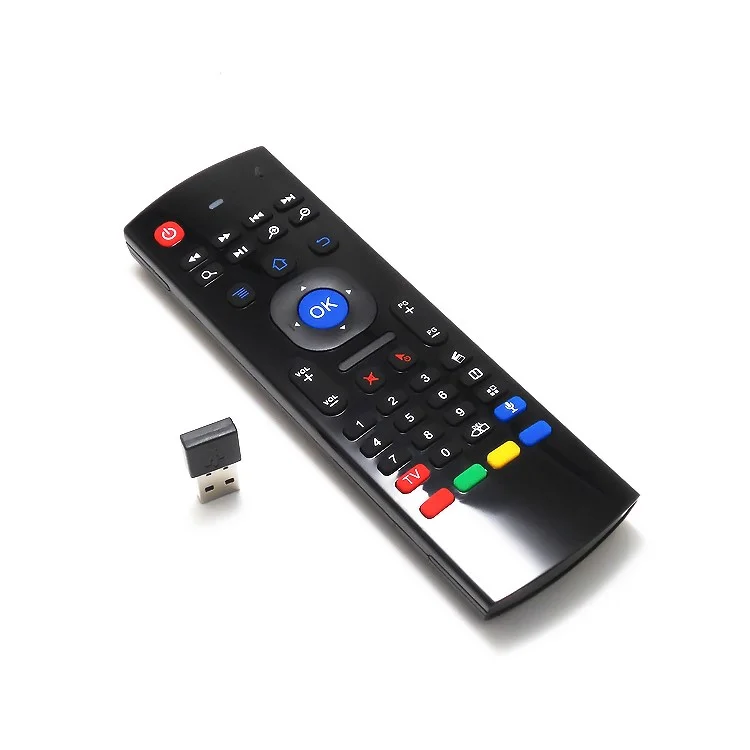 MX3-M Air Mouse Wireless Keyboard Infrared Remote Control with Voice Switch for Android TV Box Windows Mac etc OS