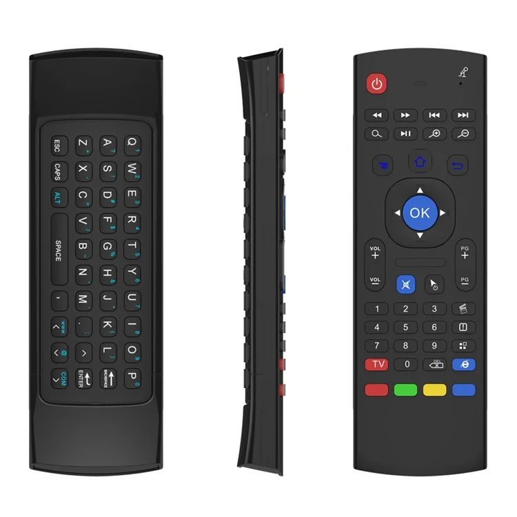 MX3 Wireless Keyboard Mouse Multifunctional Infrared Remote Learning Air Control for Smart TV Android Windows Mac OS