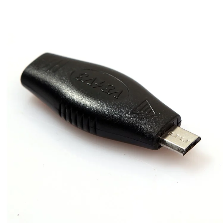 Male Micro USB to Female Mini USB Adapter Charger Converter