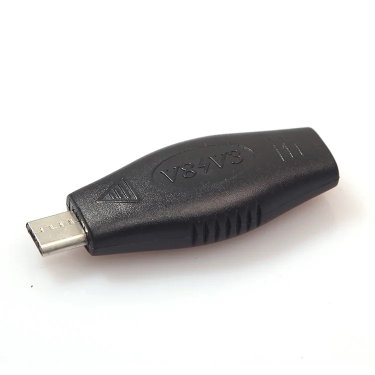 Male Micro USB to Female Mini USB Adapter Charger Converter
