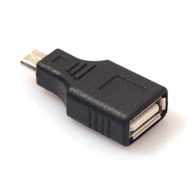 Adaptador USB2.0 OTG USB A Feminino Para Micro USB Conversor Masculino