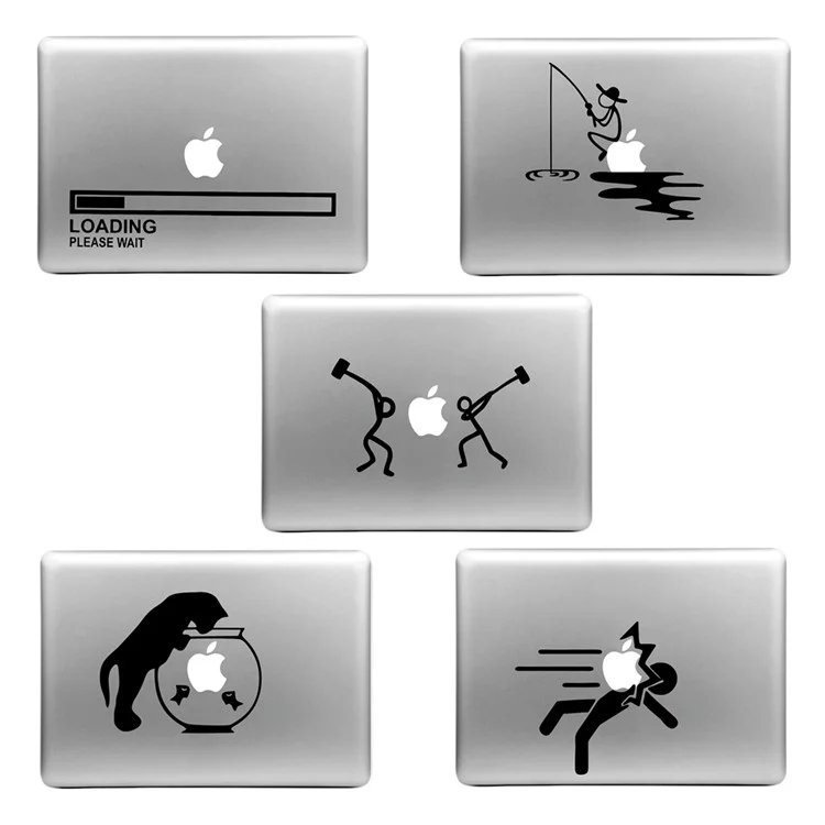 Hat Prince Creative Decal Sticker for Macbook Air / Pro 13" 15" - Random Pattern