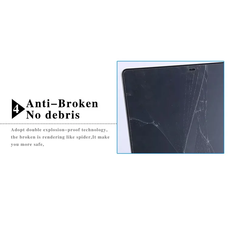 J.M.SHOW 0.4mm 9H Tempered Glass Screen Protector for Macbook Air 13.3 inch