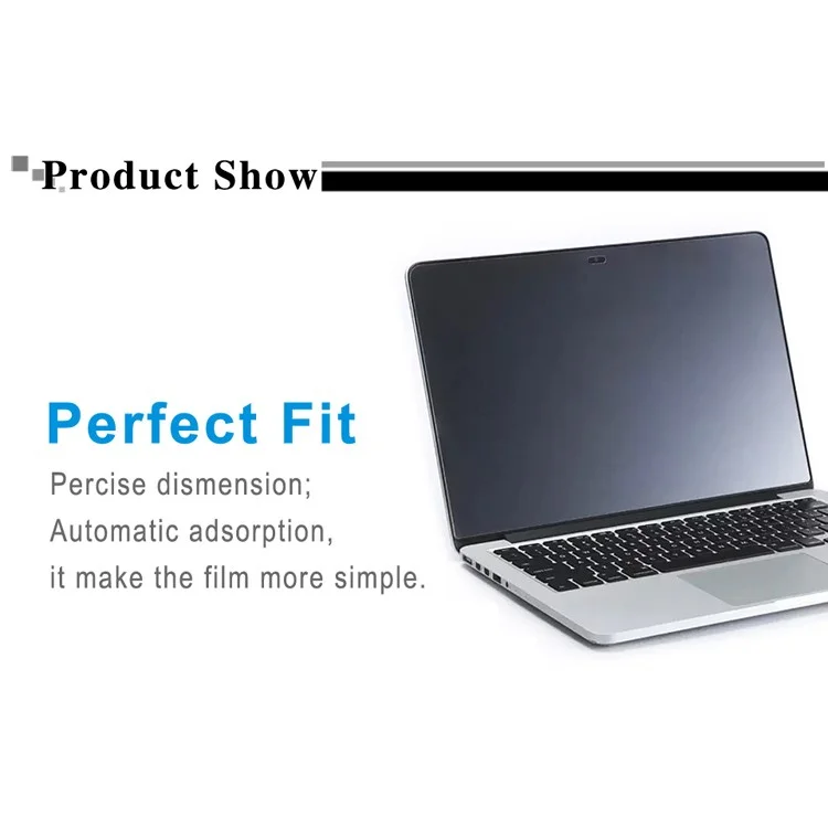 J.M.SHOW 0.4mm 9H Tempered Glass Screen Protector for Macbook Air 13.3 inch