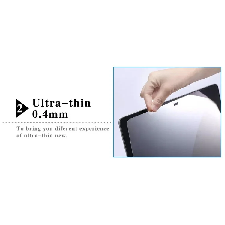 J.M.SHOW 0.4mm 9H Tempered Glass Screen Protector for Macbook Air 13.3 inch