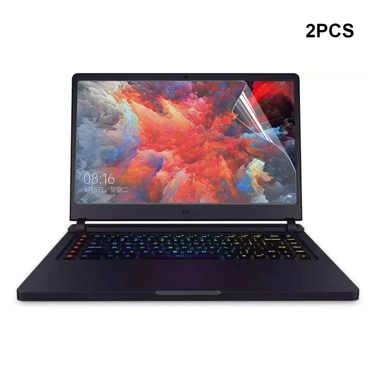 2PCS/Set ENKAY for Xiaomi Mi Gaming Laptop 15.6 inch Ultra Clear PET Screen Guard Film