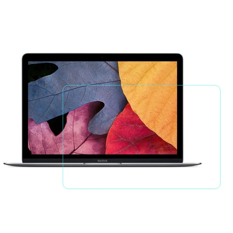 Tempered Glass Screen Protector for MacBook 12-inch with Retina Display(2015) (Straight Edge)