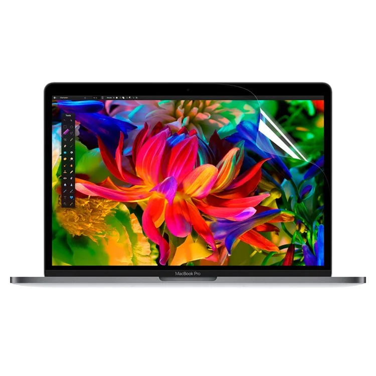 2Pcs BASEUS CF Crystal Clear Full Glue Screen Protective Film for MacBook Pro 15.4 Inch / with Touch Bar (2016)