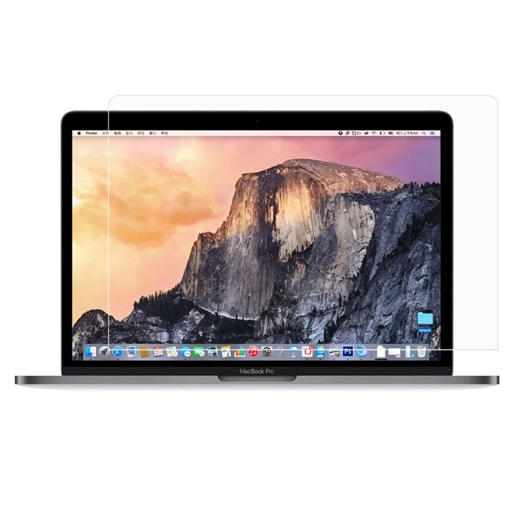 2Pcs BASEUS CF Crystal Clear Full Glue Screen Protective Film for MacBook Pro 15.4 Inch / with Touch Bar (2016)