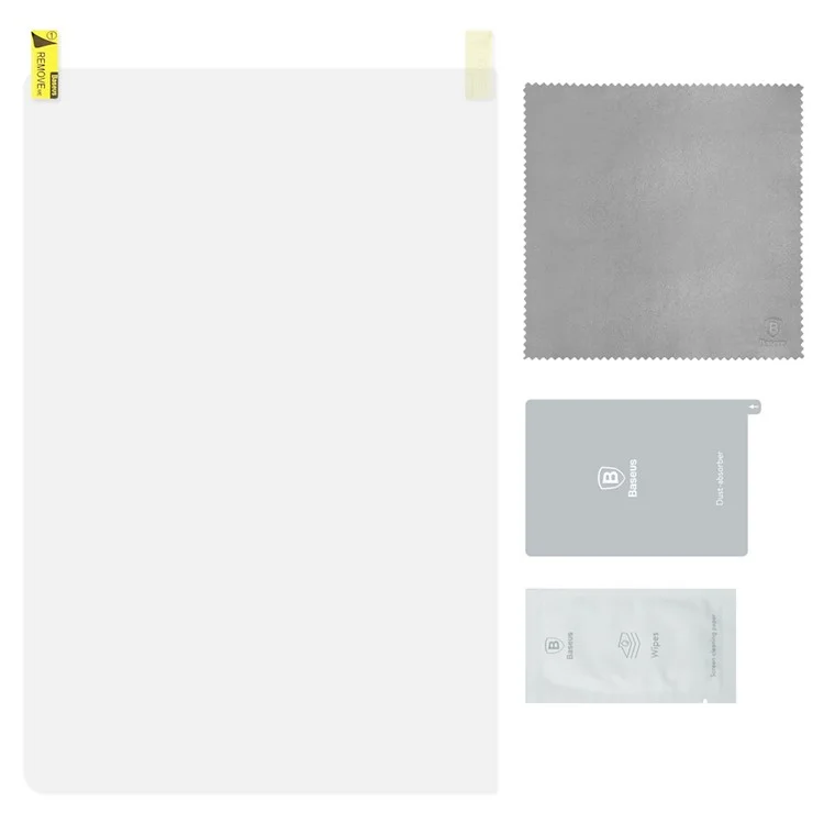 2Pcs BASEUS CF Crystal Clear Full Glue Screen Protective Film for MacBook Pro 15.4 Inch / with Touch Bar (2016)
