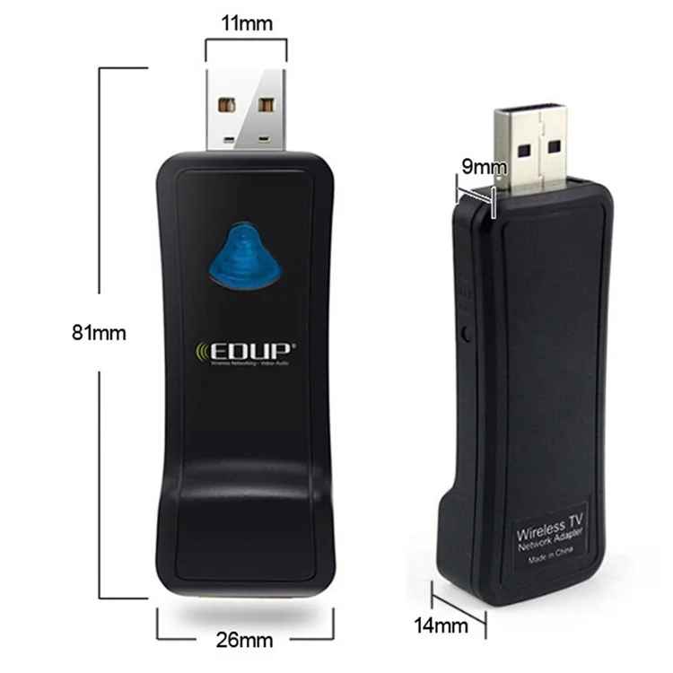 Edup USB 802.11n Wi-fi Беспроводная Сетевая Карта Lan Adapter Для HD TV RJ45 (EP-2911)