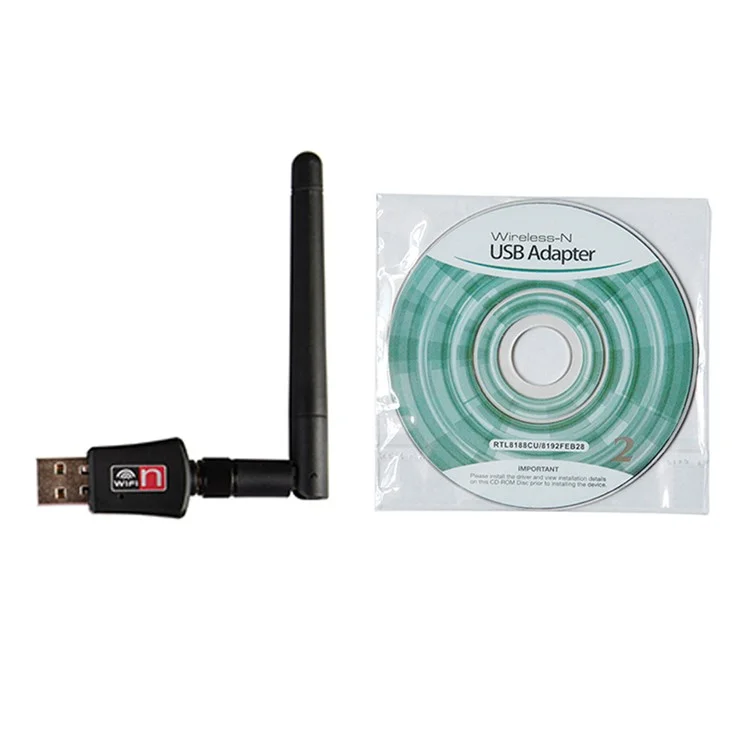 Adaptador de red inalámbrica USB WiFi de 300 M Dongle Antena de red WiFi