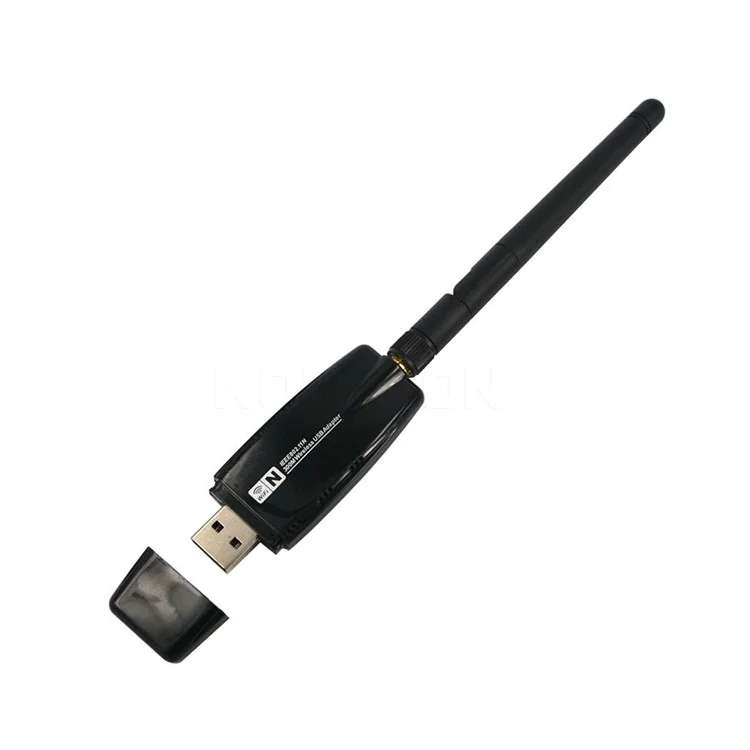 300Mbps WiFi USB Adapter Dongle Ethernet Network Card with Antenna