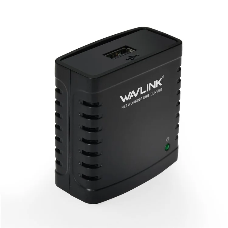 WAVLINK USB 2.0 LRP Network Print Server Share a Networking USB Printer - EU Plug
