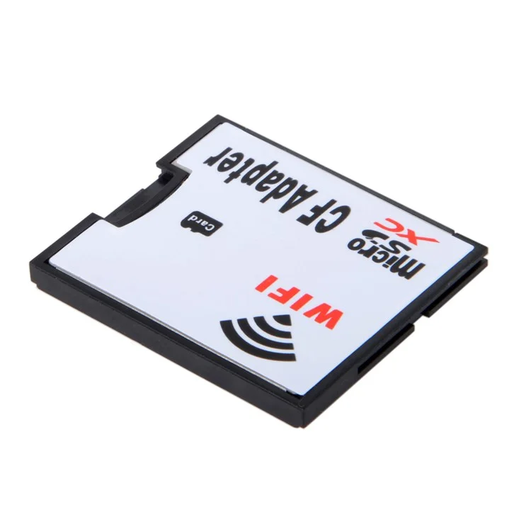 TF Micro SD to CF Flash Card WiFi Adapter for Digital Camera