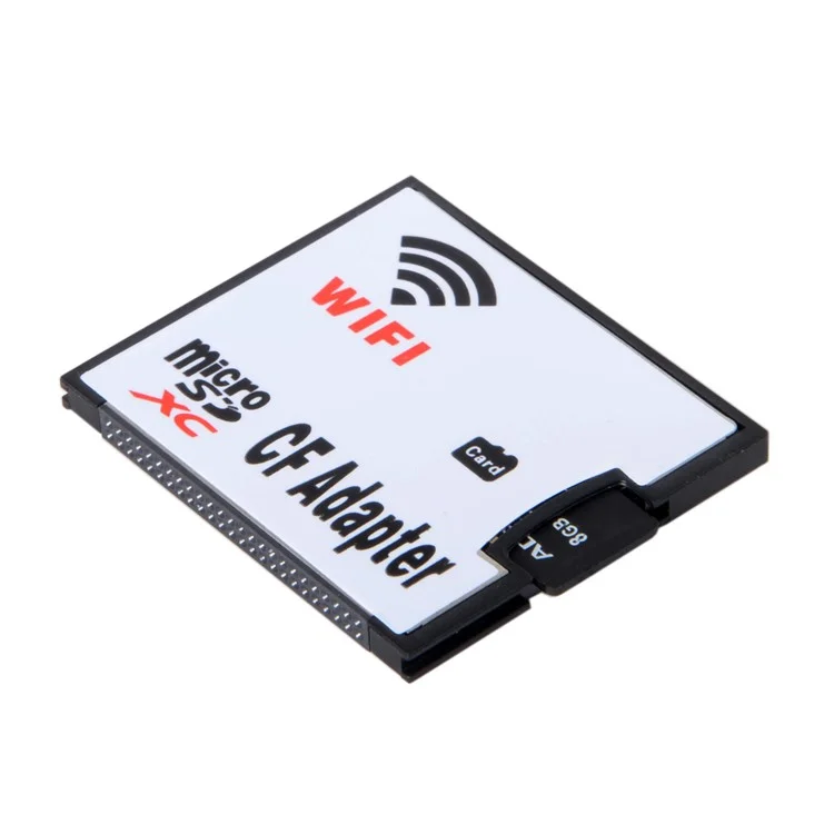 TF Micro SD to CF Flash Card WiFi Adapter for Digital Camera