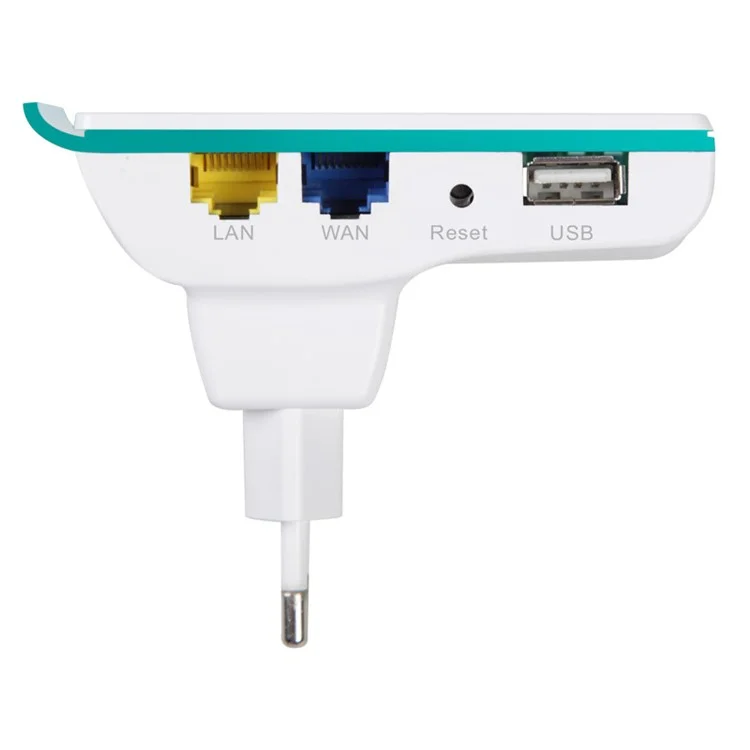 150Mbps Dual Network Wireless WiFi Repeater Signal Amplifier Router Booster EU Plug