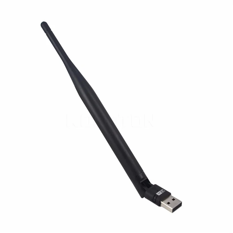 AC600 2.4GHz & 5GHz Dual Band Wireless Wifi Antenna USB Adapter