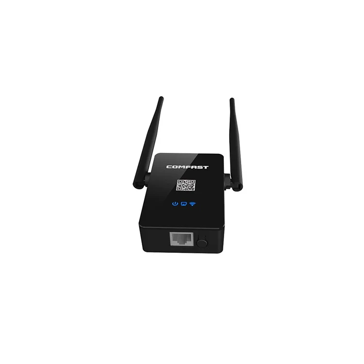COMFAST CF-WR750AC Dual Band WiFi Repeater 750Mbps 802.11AC 2.4G/5.8G WiFi Router Amplifier Signal Booster WiFi Repeater - EU Plug