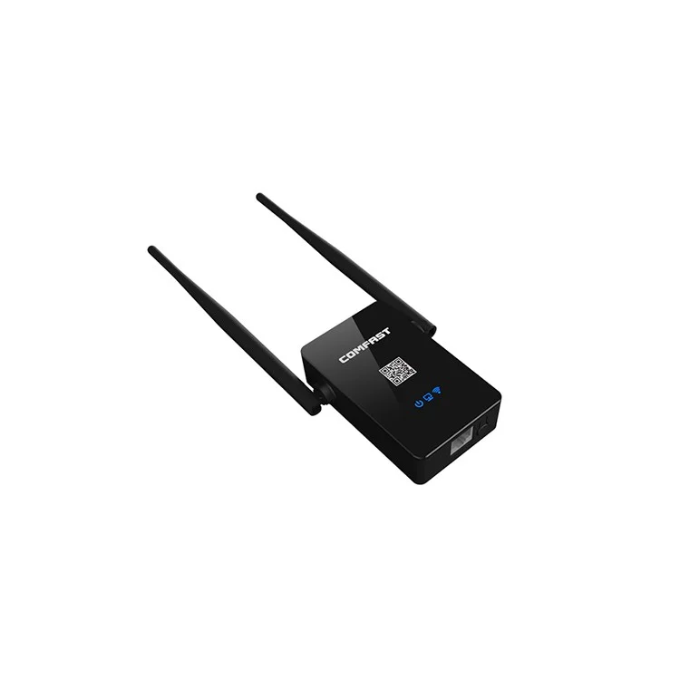 COMFAST CF-WR750AC Dual Band WiFi Repeater 750Mbps 802.11AC 2.4G/5.8G WiFi Router Amplifier Signal Booster WiFi Repeater - EU Plug
