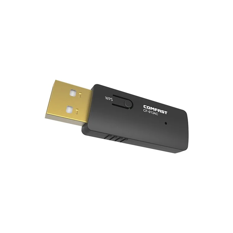 COMFAST CF-913AC 600Mbps 2.4/5.8GHZ Dual Band Bi-Directional WiFi Adapter Mini Wireless Dongle