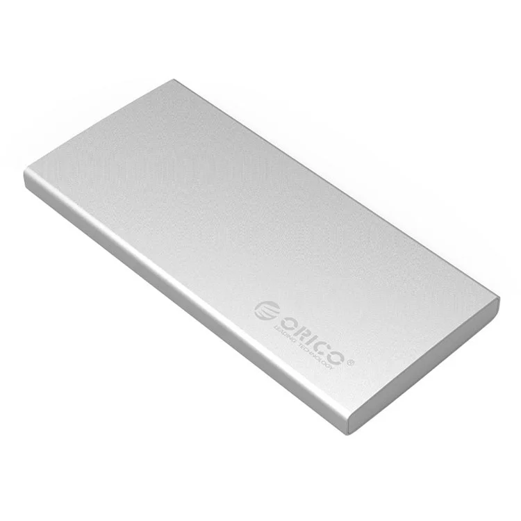 ORICO Aluminum Dual-bay 10Gbps M.2 RAID External Hard Drive Enclosure (DM2-RC3-SV)