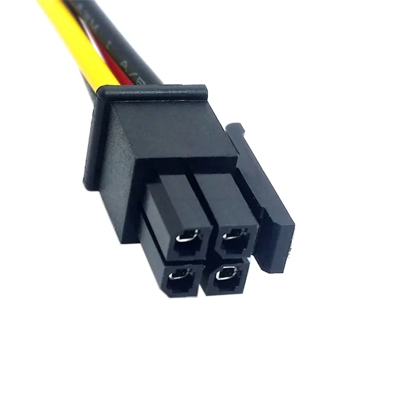 CY PW-071-0.6M ATX Molex Micro Fit Connector 4Pin Male to Male Power Cable