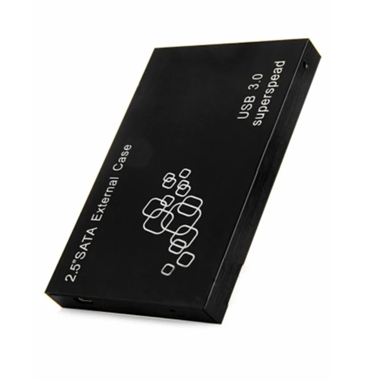 TS-25HC307 Aluminum Alloy 2.5 inch Super Speed USB3.0 to SATA Hard Drive Enclosure - Black